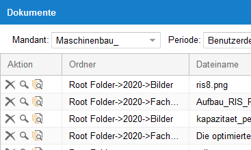 Dokumentenmanagement-System in Rillsoft Cloud