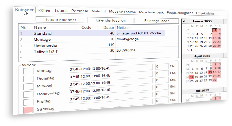 Creating resources in Rillsoft